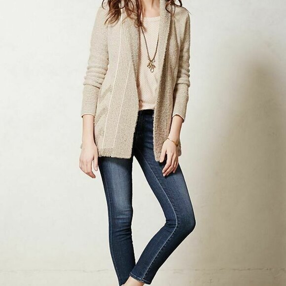 Anthropologie Sweaters - Angel Of The North M Open Long Cardigan Sweater